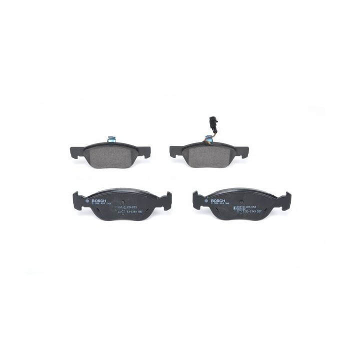 BOSCH Bremsbelagsatz, Scheibenbremse 0986424362