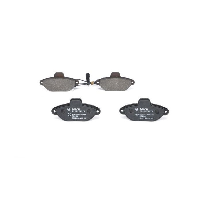 BOSCH Bremsbelagsatz, Scheibenbremse 0986424379