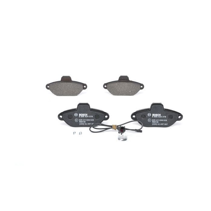 BOSCH Bremsbelagsatz, Scheibenbremse 0986424379
