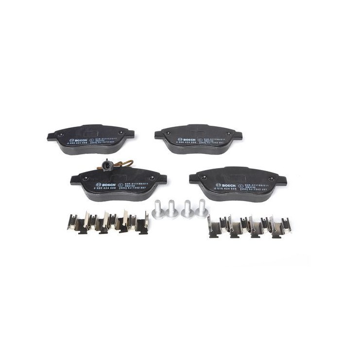 BOSCH Bremsbelagsatz, Scheibenbremse 0986424596