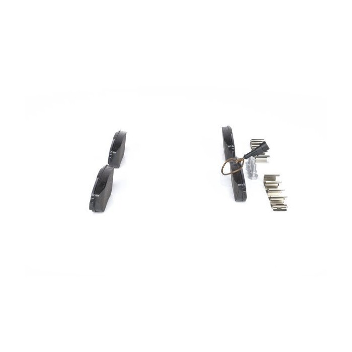 BOSCH Bremsbelagsatz, Scheibenbremse 0986424596