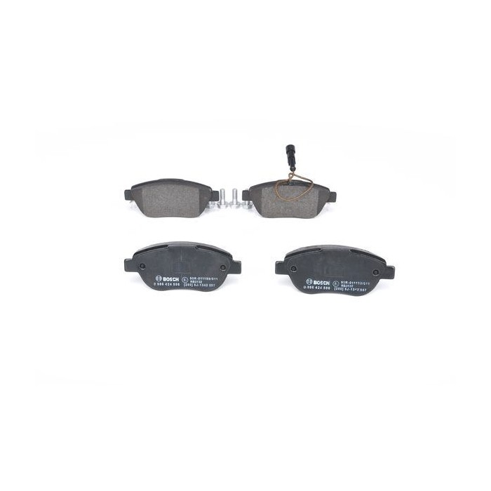 BOSCH Bremsbelagsatz, Scheibenbremse 0986424596