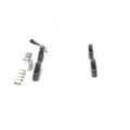 BOSCH Bremsbelagsatz, Scheibenbremse 0986424596