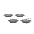 BOSCH Bremsbelagsatz, Scheibenbremse 0986424597