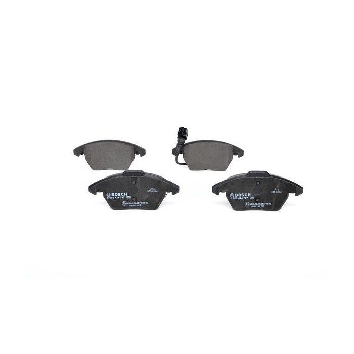 BOSCH Bremsbelagsatz, Scheibenbremse 0986424797