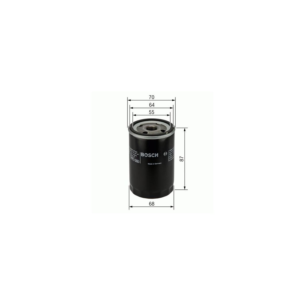 BOSCH Ölfilter 0986452041