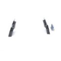 BOSCH Bremsbelagsatz, Scheibenbremse 0986461769