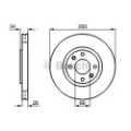 BOSCH Bremsscheibe 0986478979