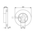 BOSCH Bremsscheibe 0986479313