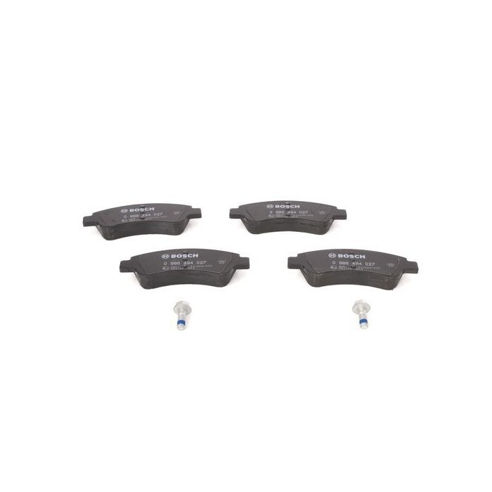 BOSCH Bremsbelagsatz, Scheibenbremse 0986494027