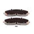 ASHIKA Bremsbelagsatz, Scheibenbremse 50-09-918