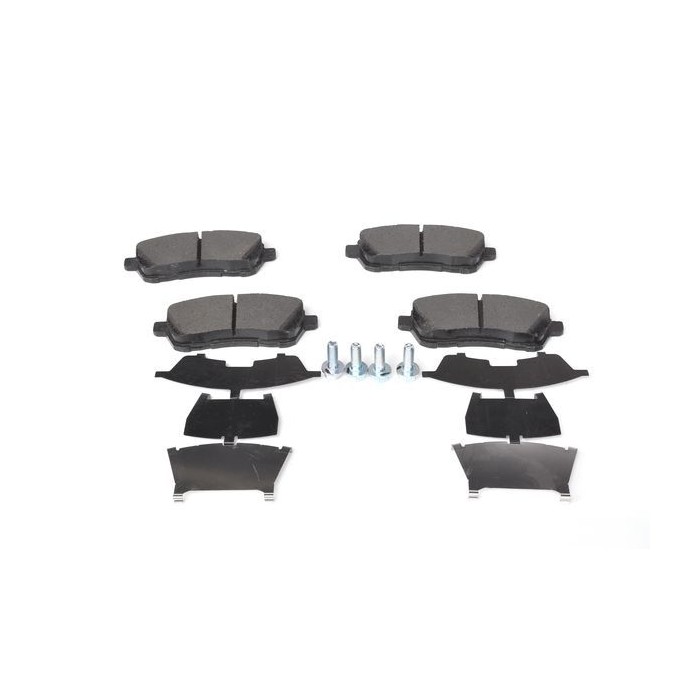 BOSCH Bremsbelagsatz, Scheibenbremse 0986494195