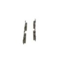 BOSCH Bremsbelagsatz, Scheibenbremse 0986494659