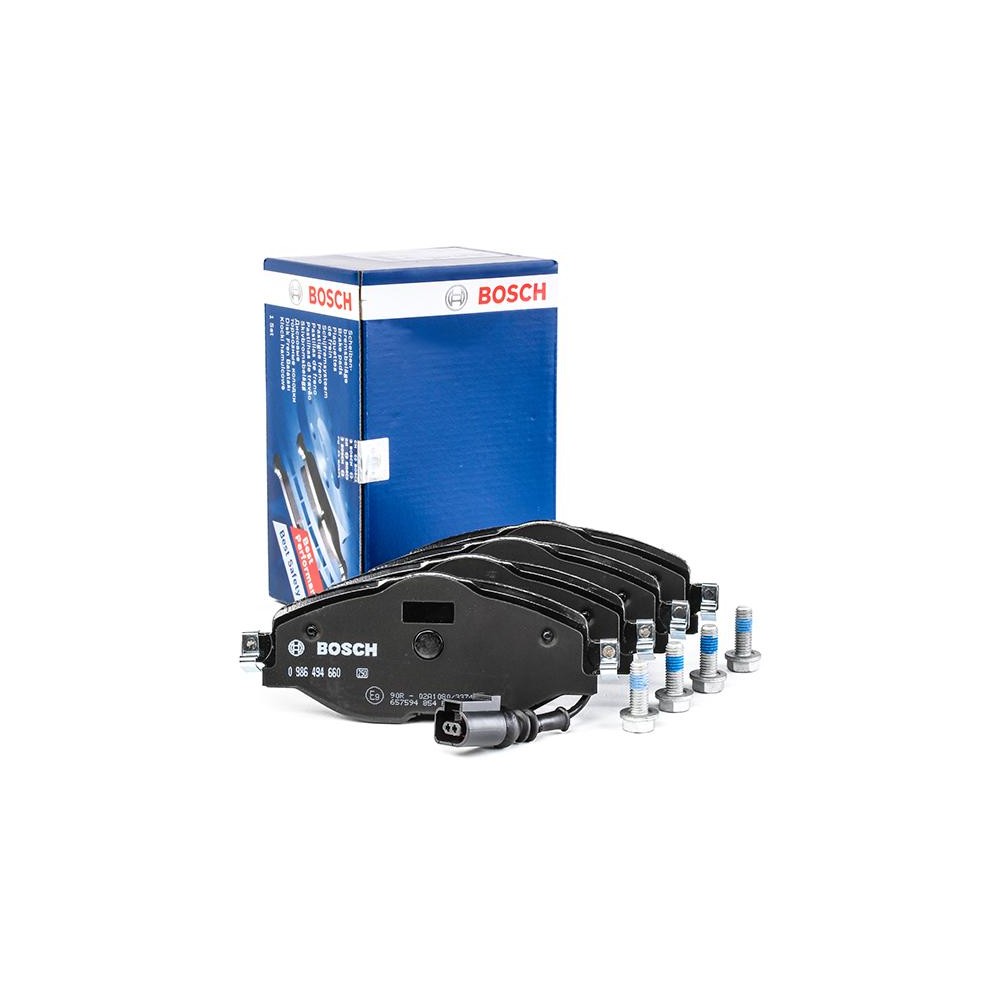 BOSCH Bremsbelagsatz, Scheibenbremse 0986494660