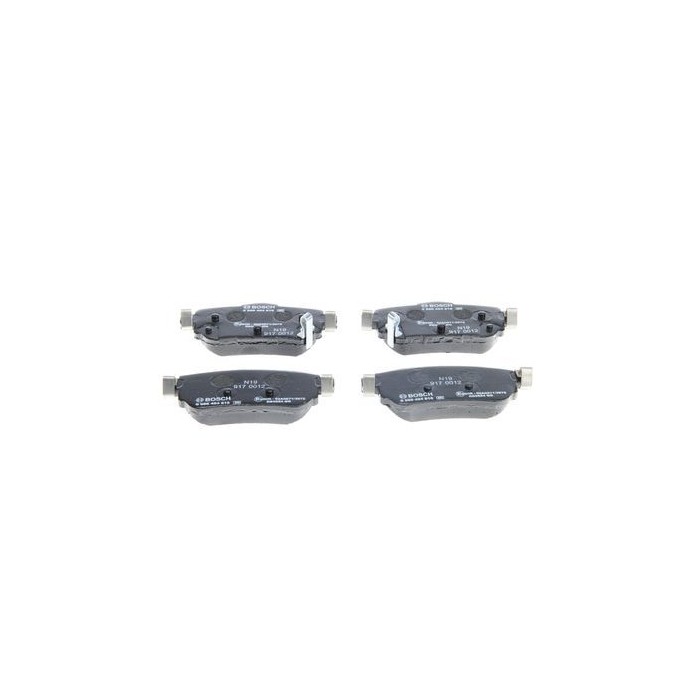 BOSCH Bremsbelagsatz, Scheibenbremse 0986494816