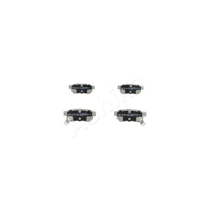 ASHIKA Bremsbelagsatz, Scheibenbremse 51-04-404
