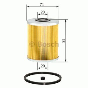 BOSCH Kraftstofffilter 1457429656