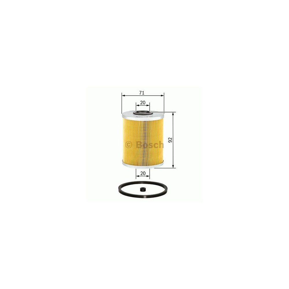 BOSCH Kraftstofffilter 1457429656