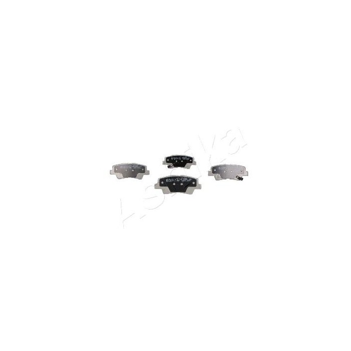 ASHIKA Bremsbelagsatz, Scheibenbremse 51-0K-K06