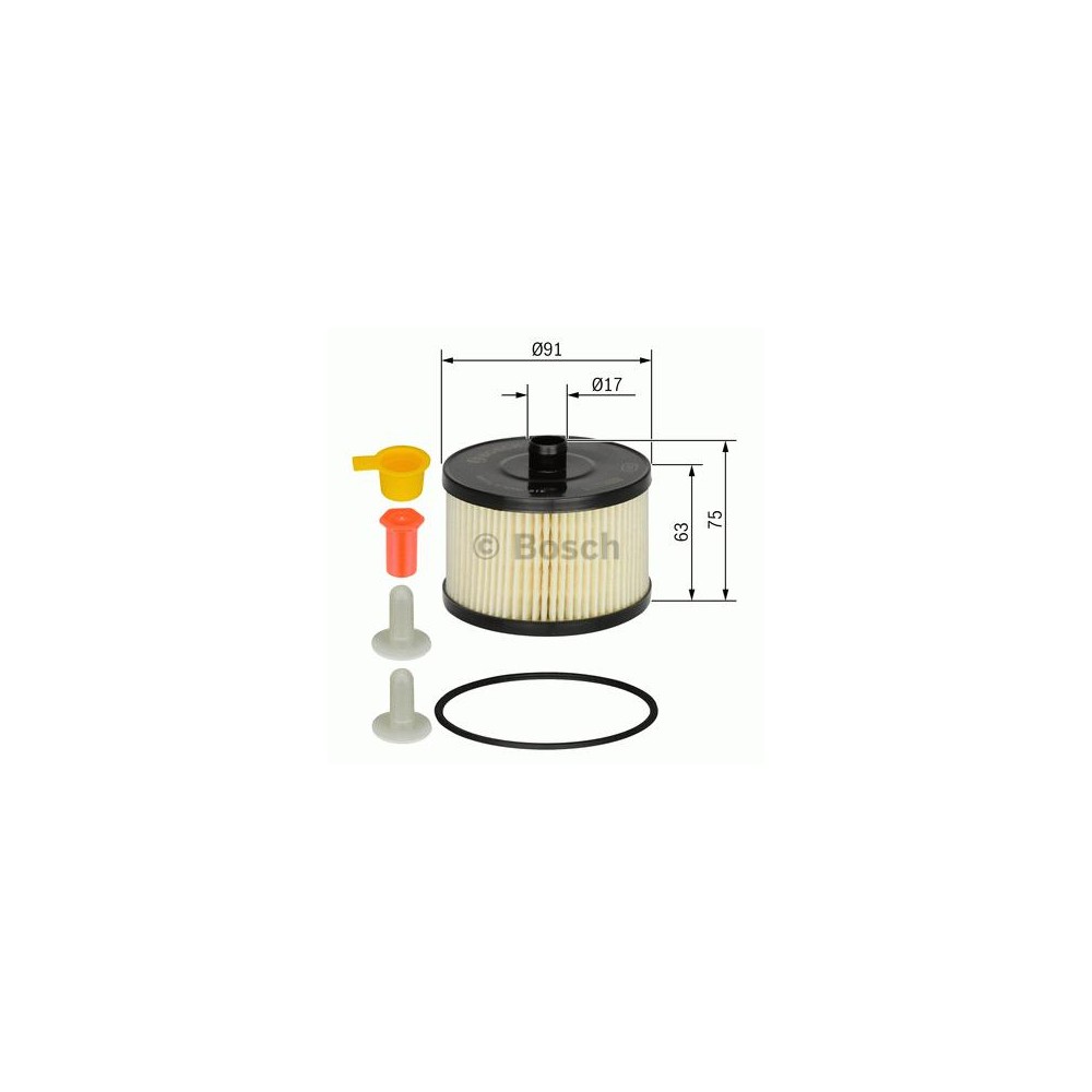 BOSCH Kraftstofffilter 1457431723
