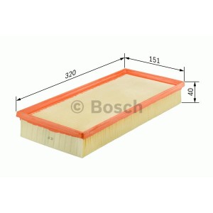 BOSCH Luftfilter 1457433317