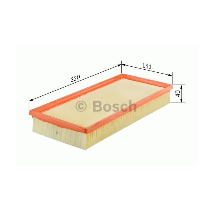 BOSCH Luftfilter 1457433317