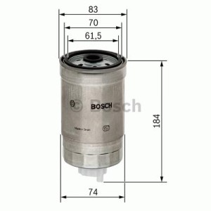BOSCH Kraftstofffilter 1457434293