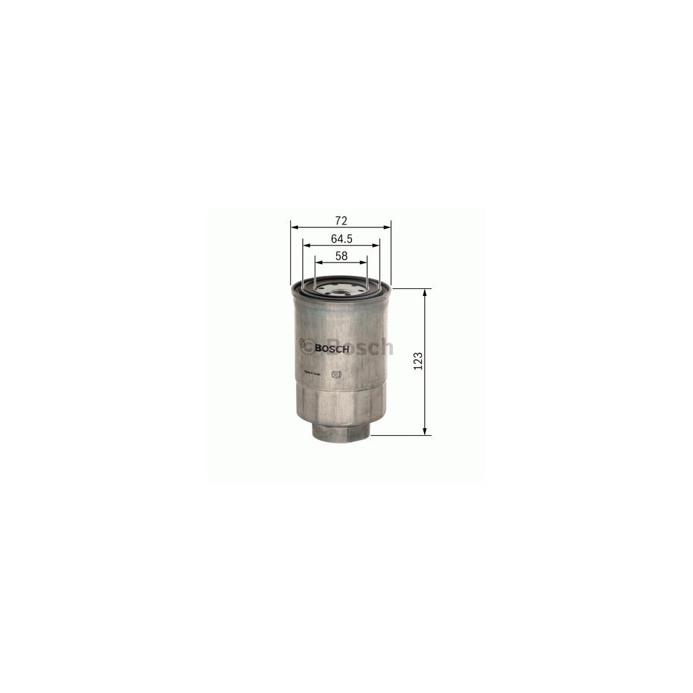 BOSCH Kraftstofffilter 1457434440