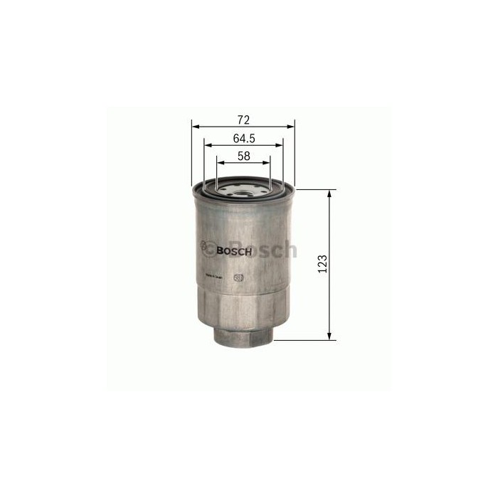 BOSCH Kraftstofffilter 1457434440
