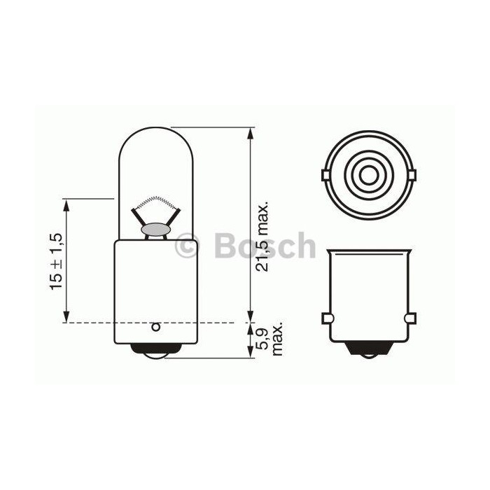 BOSCH Glühlampe, Blinkleuchte 1987302207