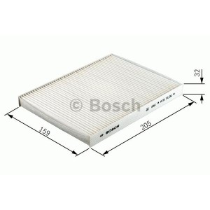 BOSCH Filter, Innenraumluft 1987432436