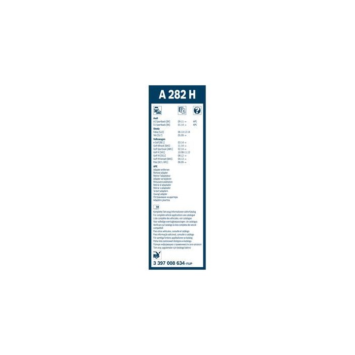BOSCH Rear Wischblatt 3397008634