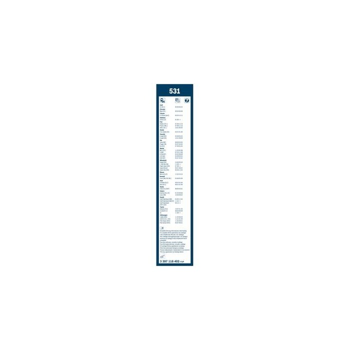 BOSCH Twin Wischblatt 3397118402