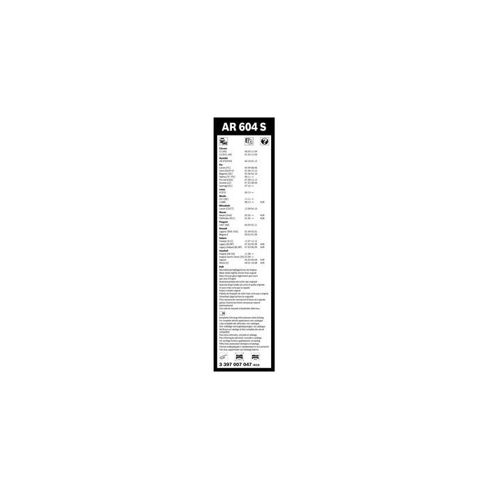 BOSCH Aerotwin Retrofit Wischblatt 3397118908