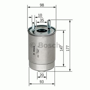 BOSCH Kraftstofffilter F026402067