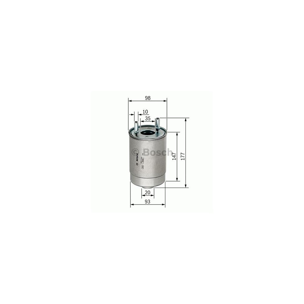 BOSCH Kraftstofffilter F026402067