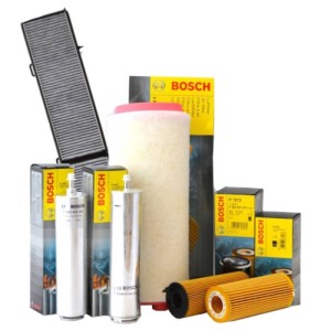 Inspektionskit 4 Filter BOSCH für  BMW (BMW 3)