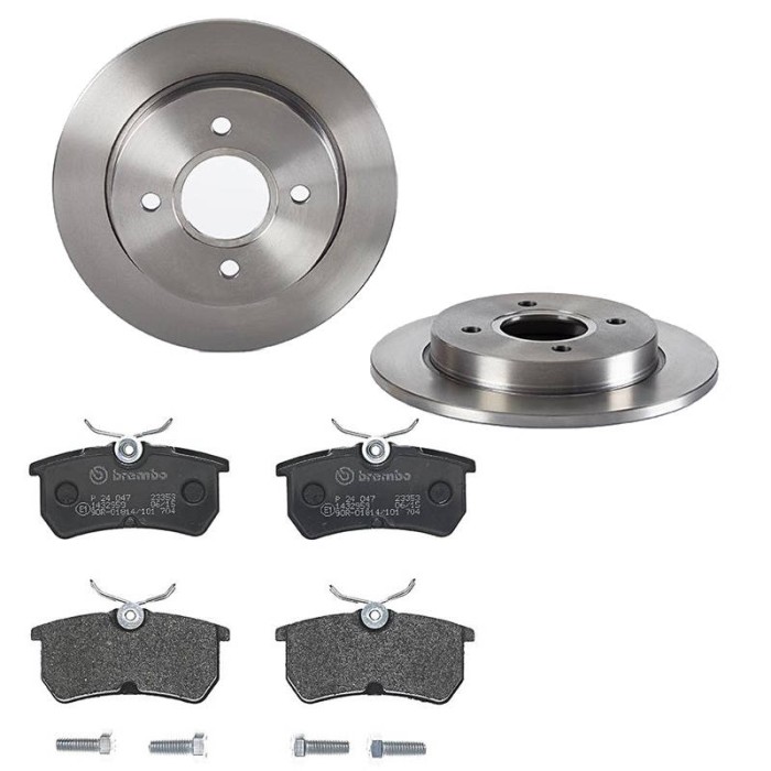 Bremsscheiben und Bremsbeläge BREMBO für Ford