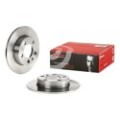 BREMBO Bremsscheibe 08.7165.14, Seat, Skoda, Vw