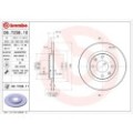 BREMBO COATED DISC LINE Bremsscheibe 08.7238.11