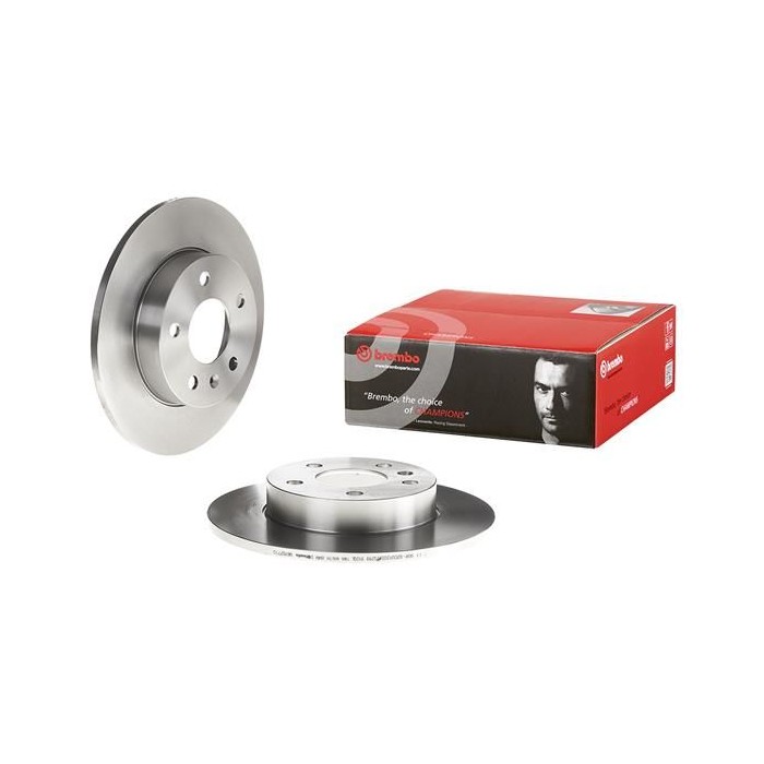 BREMBO Bremsscheibe 08.7627.10 Chevrolet, Opel