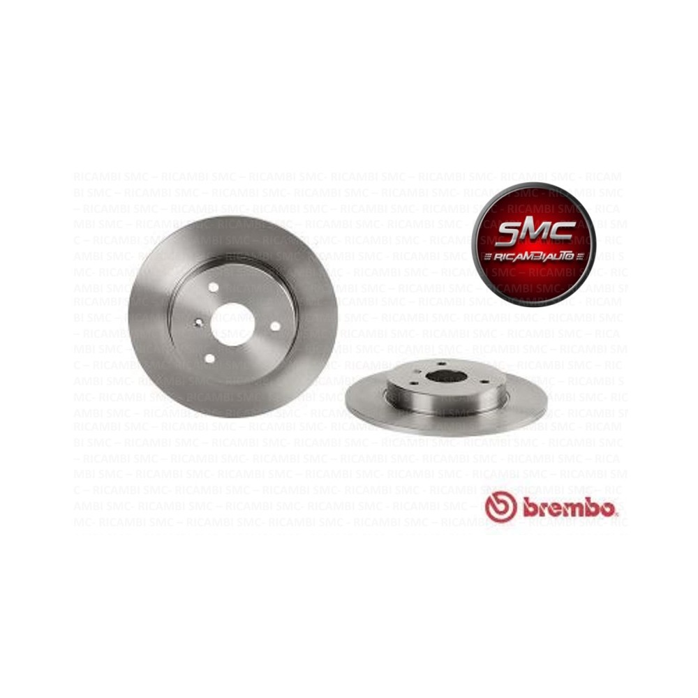 BREMBO Bremsscheibe 08.8163.10 SMART