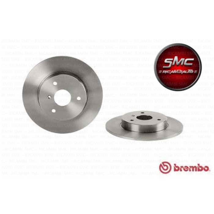 BREMBO Bremsscheibe 08.8163.10 SMART