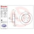 BREMBO COATED DISC LINE Bremsscheibe 08.A714.11