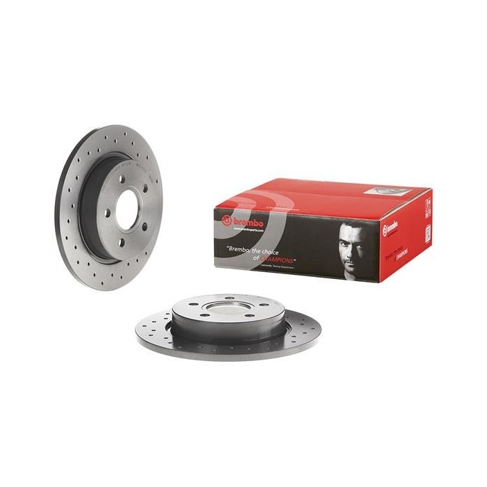 BREMBO XTRA LINE Bremsscheibe 08.A725.1X