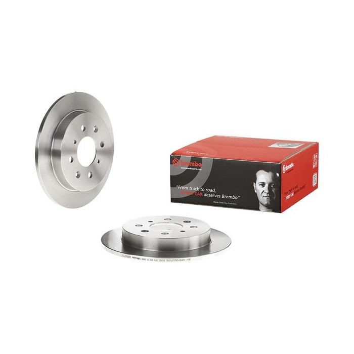 BREMBO Bremsscheibe 08.B602.10