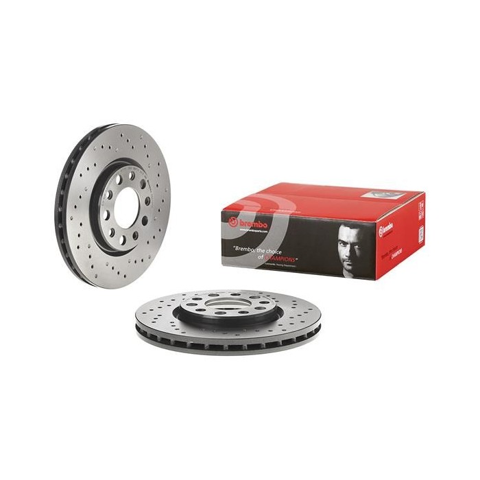 BREMBO XTRA LINE Bremsscheibe 09.A721.1X