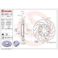BREMBO XTRA LINE Bremsscheibe 09.A721.1X