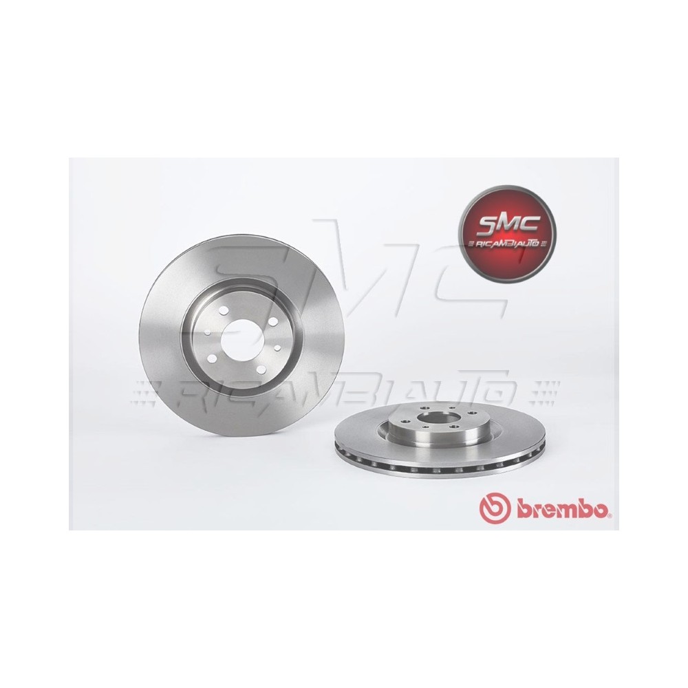 BREMBO Bremsscheibe 09.5058.14 Fiat