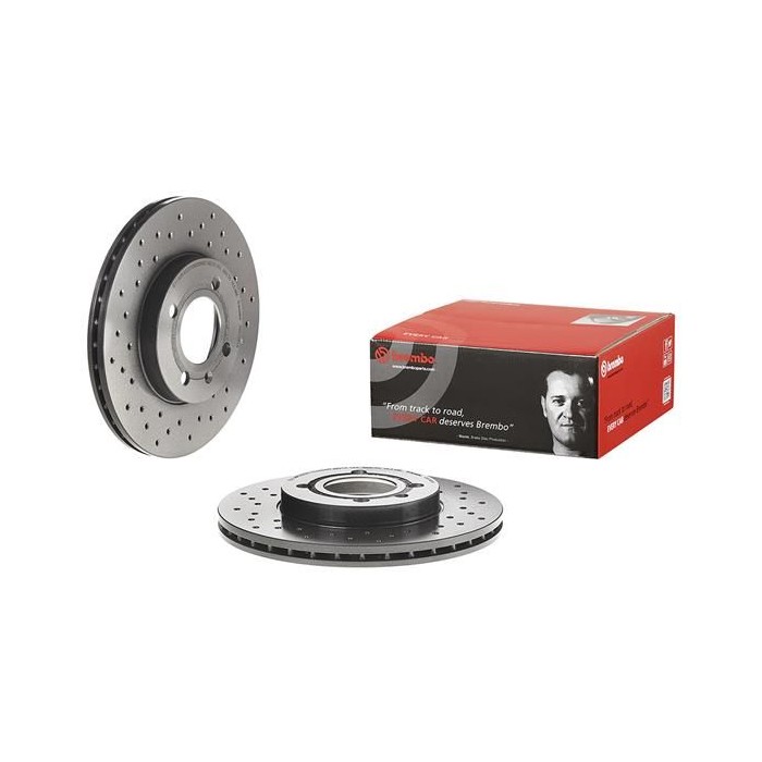 BREMBO XTRA LINE Bremsscheibe 09.5166.1X